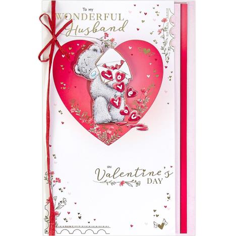 Wonderful Husband Handmade Me to You Bear Valentine's Day Card £4.49